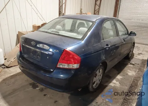 2009 Kia Spectra Ex из США, поврежденный, VIN KNAFE221795630723
